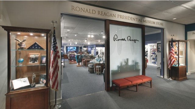 front of museum store front of museum store